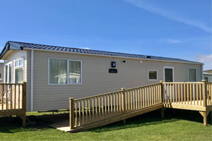 Accessible holiday home at top Cornish holiday park