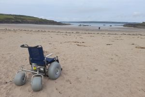 pembrokeshire coast beach wheelchair
