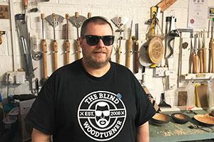 Chris Fisher, aka the Blind Woodturner