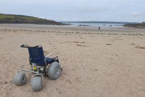 pembrokeshire coast wheelchair beach
